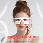 Portable Wireless Eye Care Device Hot Compress And Red Light Therapy Eye Massager