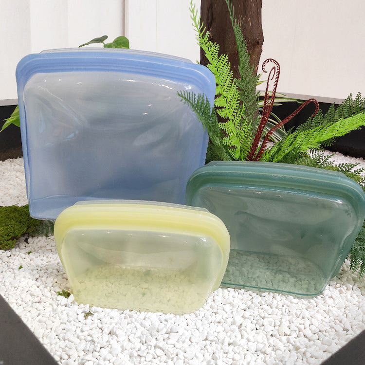 Reusable And Durable Silicone Storage Bag