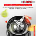 5Core Portable Personal Blender for Kitchen 20Oz Capacity 160W