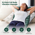 Foldable  Portable Neck Massage Pillow Heat Therapy  Multi-Mode Remote Control, Shoulder & Neck Relaxation Device, Multifunctional Massager, Cervical Pillow For Sleep Neck