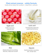 Moisturizing Foot Mask for Exfoliation and Care