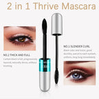 4D Silk Fiber Mascara for Lengthening & Thickening Lashes