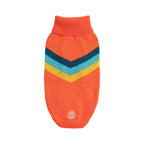 Alpine Sweater - Orange- Dog Sweater