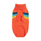 Alpine Sweater - Orange- Dog Sweater