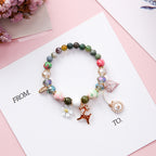 Pearl Bracelet, Natural Stone Bead Bracelet