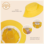 Classic Cotton Bucket Hat for Summer – Lightweight Cotton Sun Hat