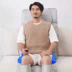 Relaxing Stretch Waist Massage Mattress Manual Control Back Massage Cushion Heating Airbag Stretching Heating Body