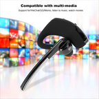 Bluetooth Earpiece Wireless Headset Noise Cancelling Headphones Driver Trucker
