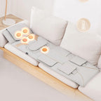 Relaxing Stretch Waist Massage Mattress Manual Control Back Massage Cushion Heating Airbag Stretching Heating Body