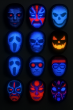LED Face-Changing Mask