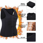 Men's Neoprene Waist Trainer Vest for Weight Loss